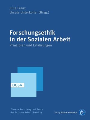 cover image of Forschungsethik in der Sozialen Arbeit